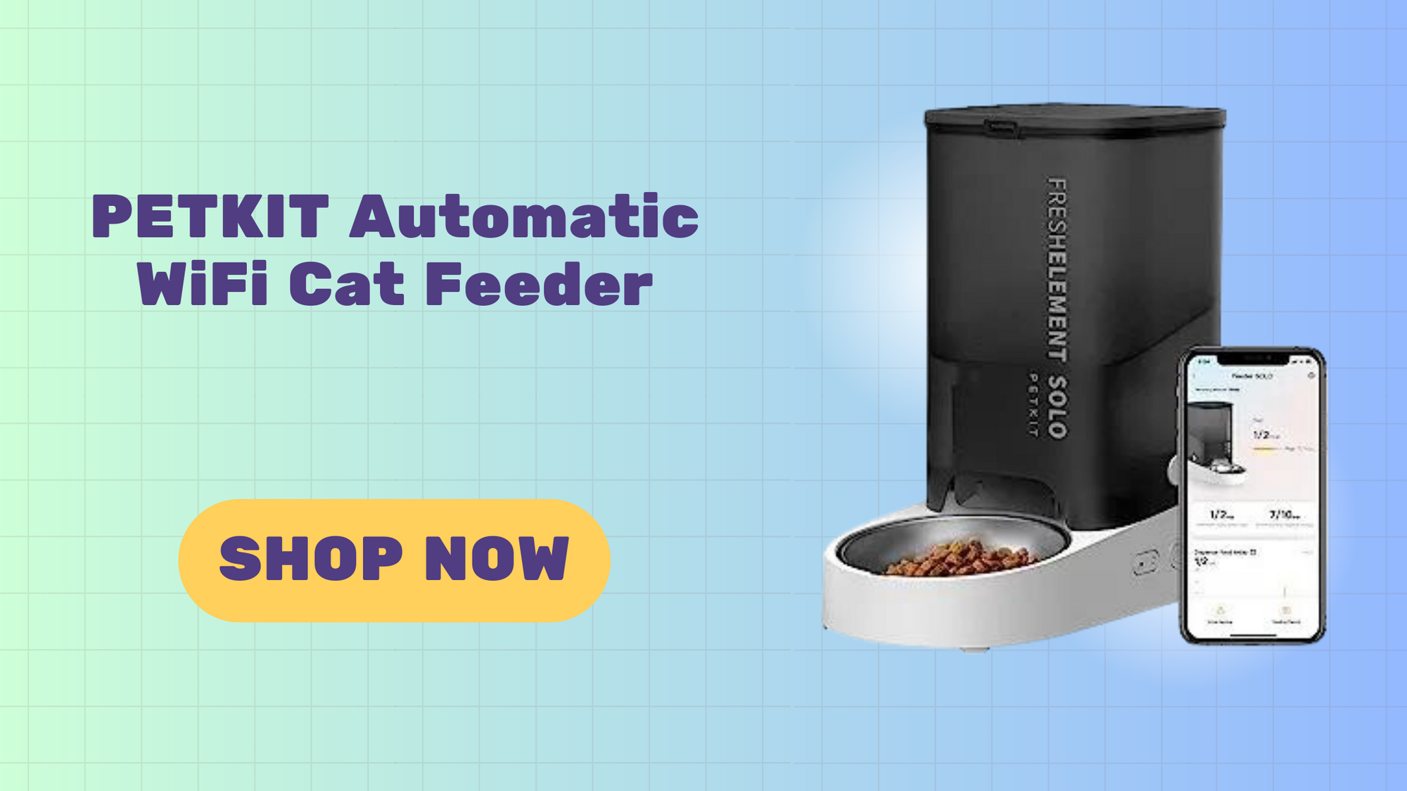 PETKIT Automatic WiFi Cat Feeder