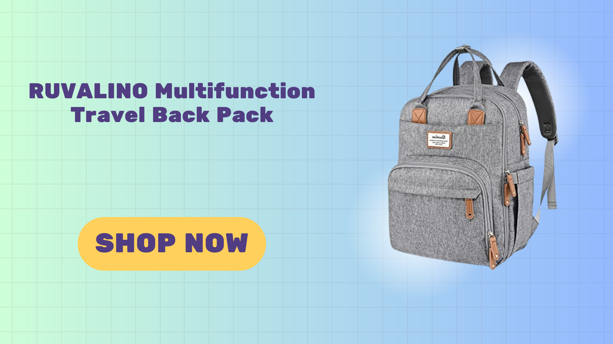 RUVALINO Multifunction Travel Back Pack