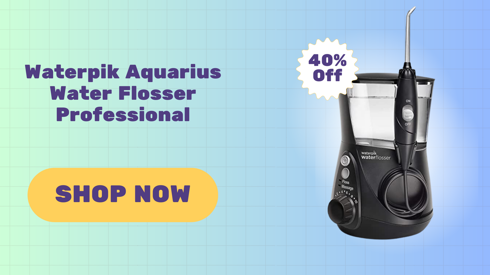 Waterpik Aquarius Water Flosser Professional