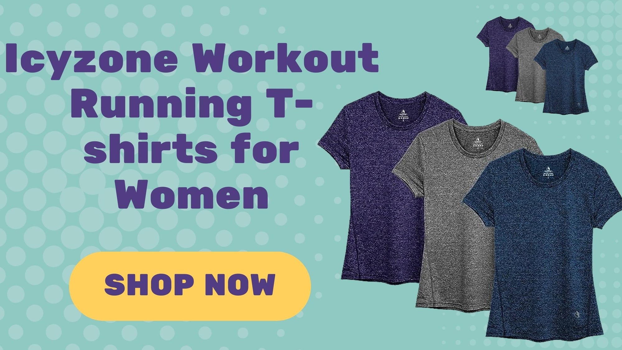Elevate Your Fitness Wardrobe with Icyzone Workout Running T-shirts for Women