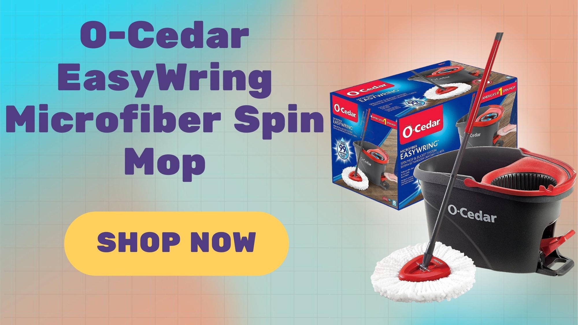 Effortless Cleaning with the O-Cedar EasyWring Microfiber Spin Mop