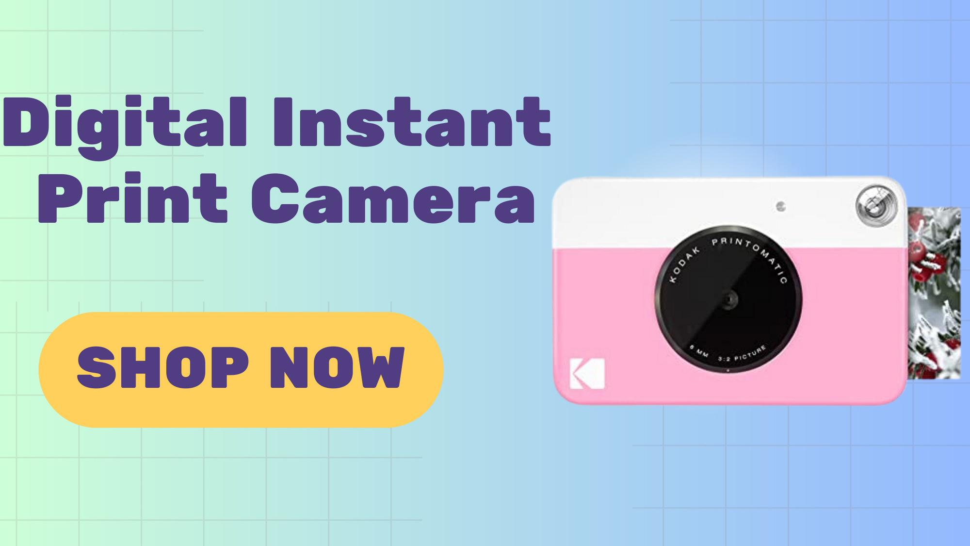 Digital Instant Print Camera